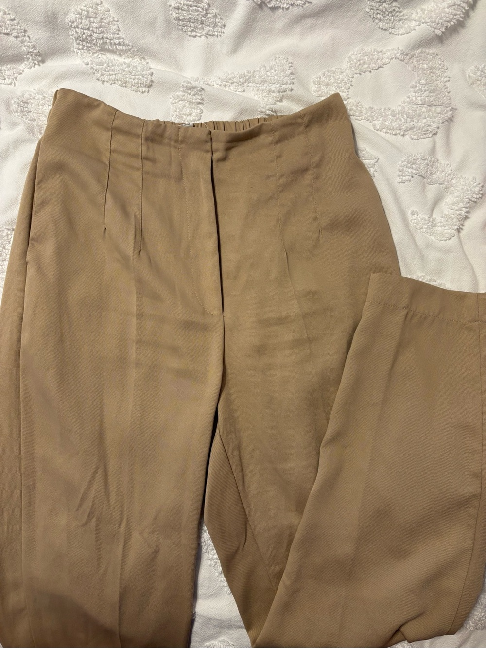 Japna Relaxed Waist Trousers in Camel